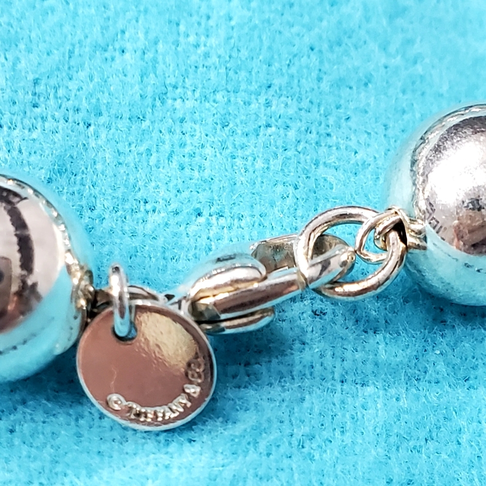 SOLD!!!! Tiffany & Co. 10mm Hardwear Ball Bead Bracelet - Picture 3 of 5